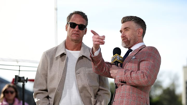 Marty Smith, Lane Kiffin Marty Smith, Lane Kiffin