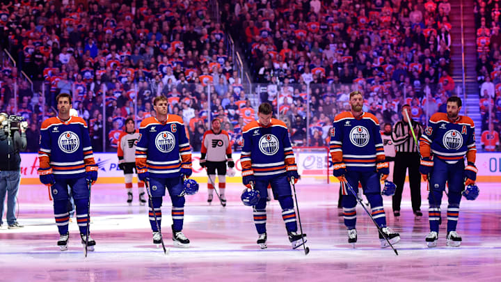 Philadelphia Flyers v Edmonton Oilers