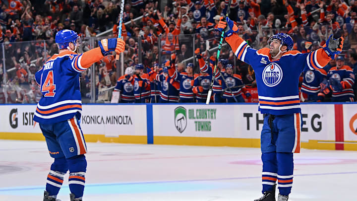 San Jose Sharks v Edmonton Oilers San Jose Sharks v Edmonton Oilers