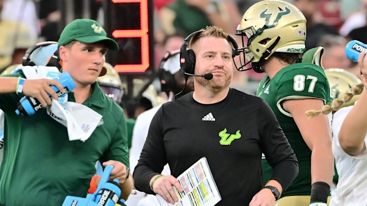 USF coach Alex Golesh has plenty of things to fix before the Bulls' next game.