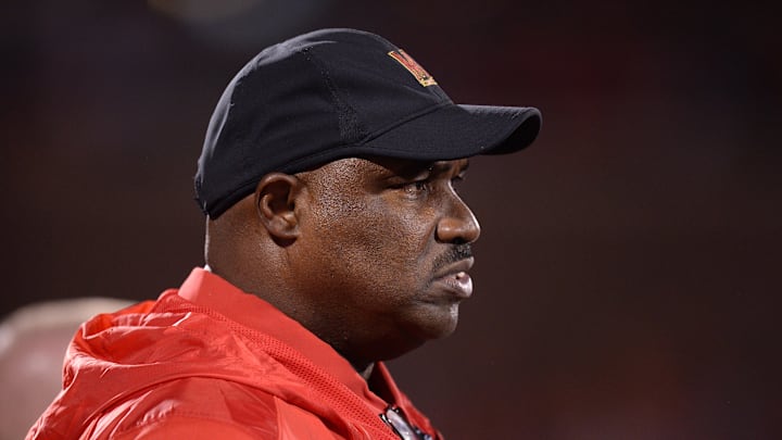 Elijah Brooks comes to USF as the running backs coach after serving in the same roles at Maryland and Virginia Tech. Elijah Brooks comes to USF as the running backs coach after serving in the same roles at Maryland and Virginia Tech.