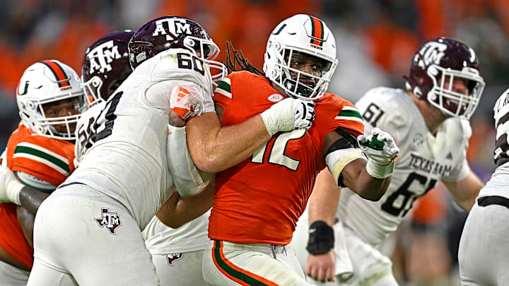 COLLEGE FOOTBALL: SEP 09 Texas A&M at Miami (FL)
