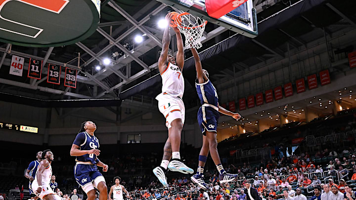 COLLEGE BASKETBALL: JAN 10 Georgia Tech at Miami