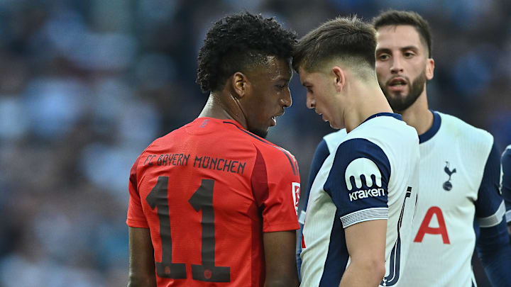 Coman and Moore could be making up soon if reports are correct - Tottenham Hotspur v FC Bayern Munich - Pre-Season Friendly