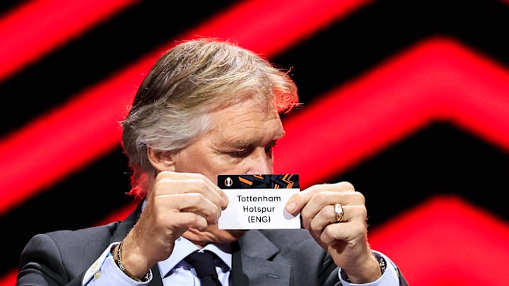 Spurs' name being drawn out in Friday's Europa League draw