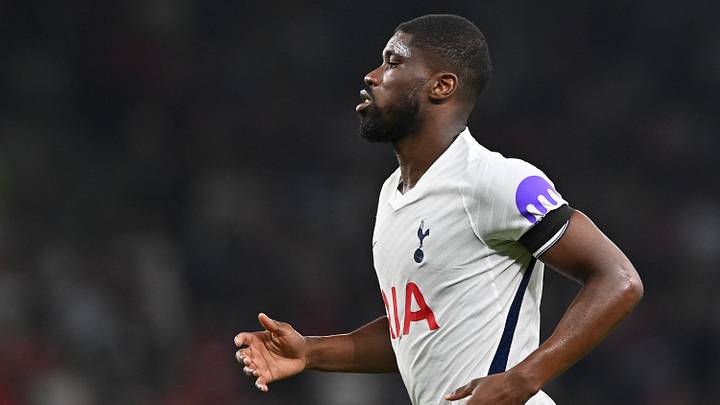 Tottenham Hotspur centre-back Kevin Danso v Charlton Athletic - Carabao Cup Second Round