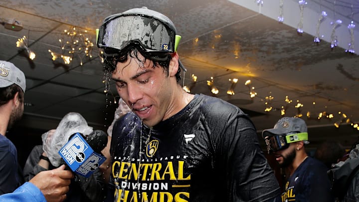 Milwaukee Brewers outfielder Christian Yelich