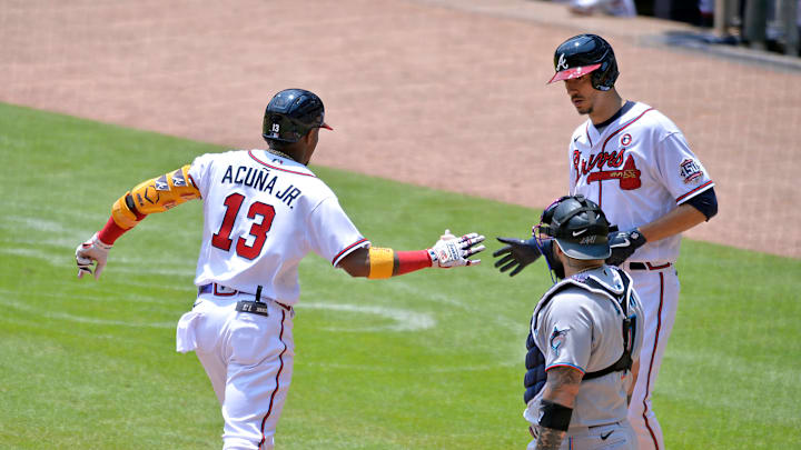 Miami Marlins v Atlanta Braves