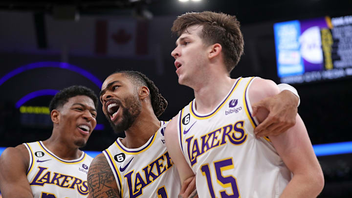 Rui Hachimura, D'Angelo Russell and Austin Reaves are all possible trade chips that the Lakers might cash in before February's deadline.