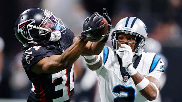 Ray-Ray McCloud III, Michael Jackson, Atlanta Falcons, Carolina Panthers
