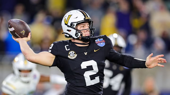 Diego Pavia, Vanderbilt Commodores