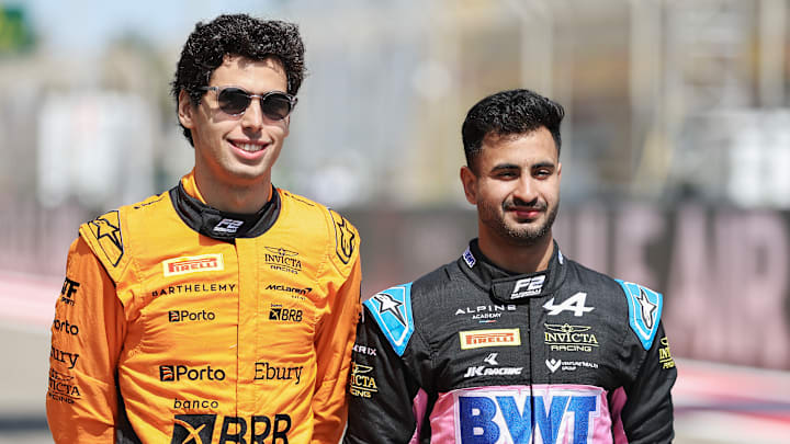 Gabriel Bortoleto, Kush Maini, Formula 2