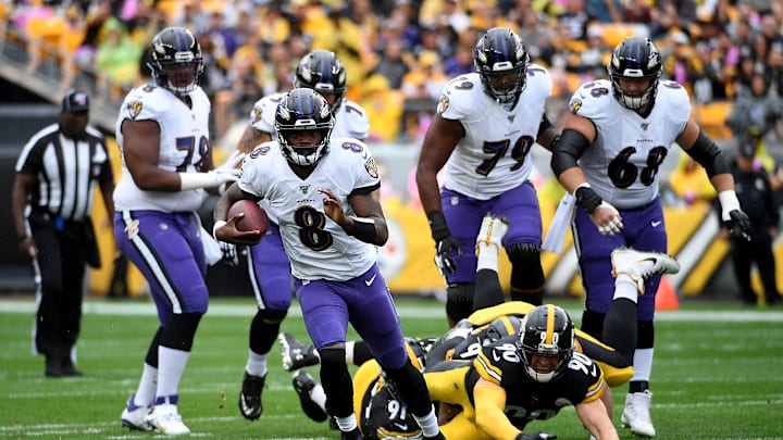 Baltimore Ravens QB Lamar Jackson