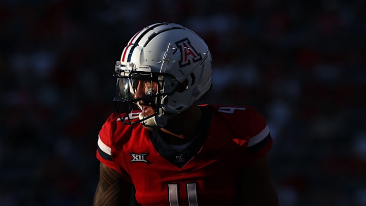 Arizona Wildcats wide receiver Tetairoa McMillan