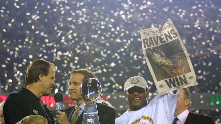 Super Bowl XXXV - Postgame