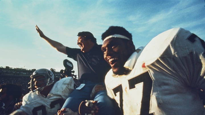 Former Raiders head coach John Madden.