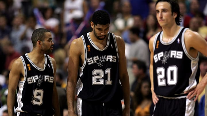 Tony Parker, Tim Duncan, Manu Ginobili