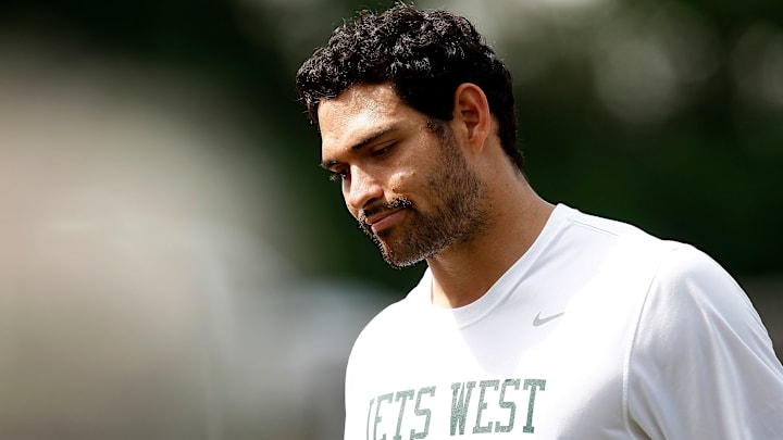 Mark Sanchez at New York Jets training camp