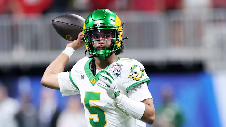 College Football Playoff Semifinal - Chick-fil-A Peach Bowl: Oregon v Indiana