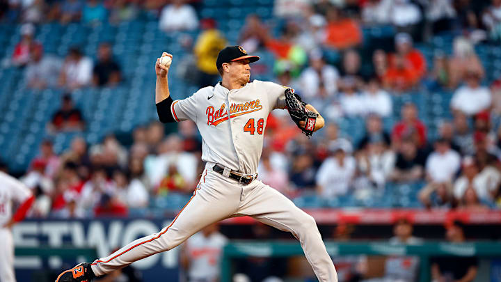 Baltimore Orioles v Los Angeles Angels