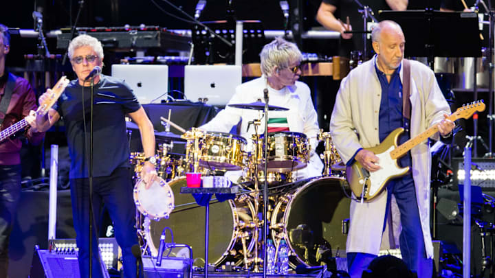 The Who Perform At Wembley Stadium