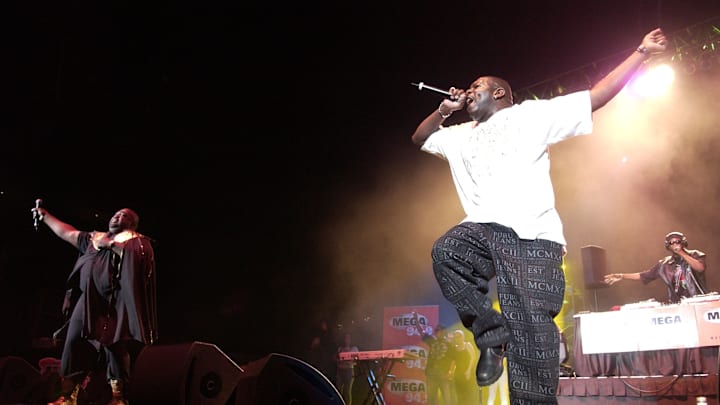 The Soul Sonic Force performing at American Airlines Arena The Soul Sonic Force performing at American Airlines Arena