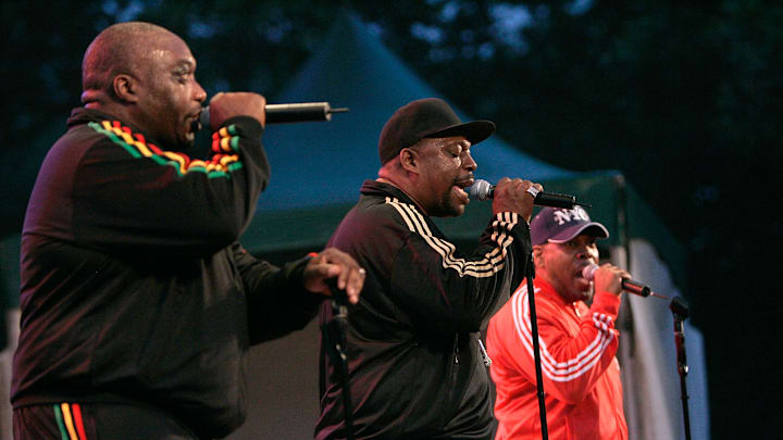 The Cold Crush Brothers at the "Wild Style" 25th Anniversary Reunion, Central Park 2007