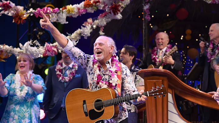 Jimmy Buffett and Cast of Escape to Margaritaville Celebrate Broadway Opening