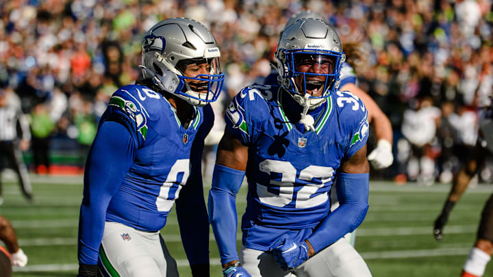 Jerrick Reed of the Seattle Seahawks