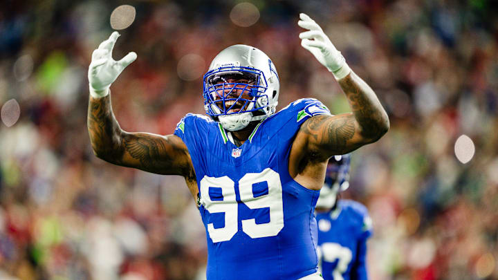 Leonard Williams of the Seattle Seahawks