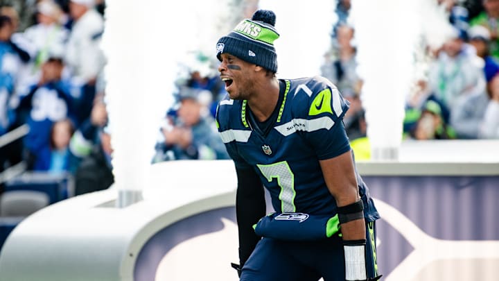 Geno Smith of the Seattle Seahawks