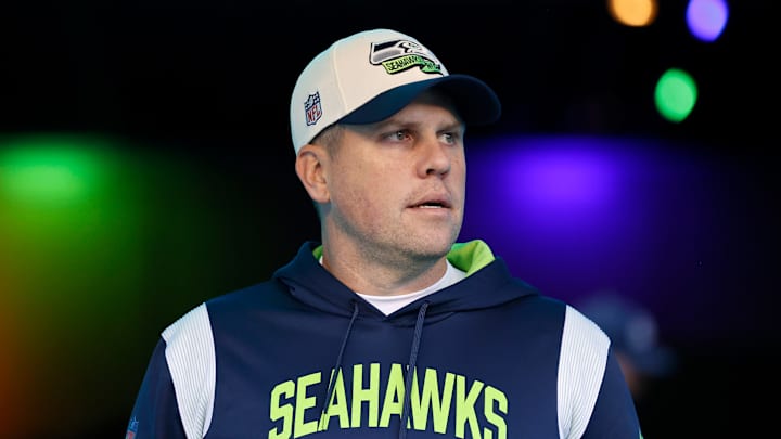 Shane Waldron with the Seattle Seahawks