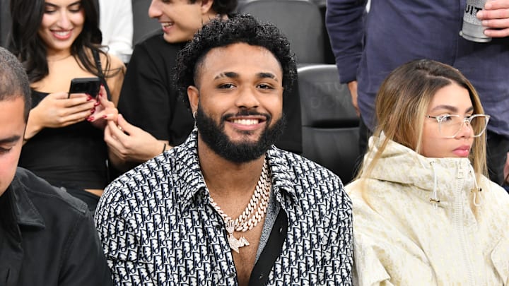 Celebrities At The Los Angeles Clippers Game