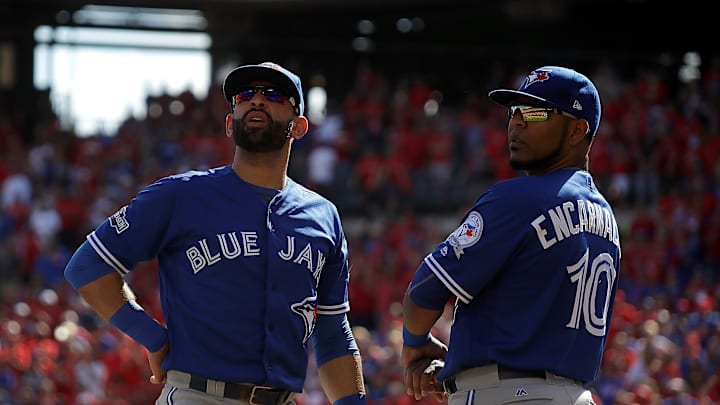 Division Series - Toronto Blue Jays v Texas Rangers - Game One Division Series - Toronto Blue Jays v Texas Rangers - Game One