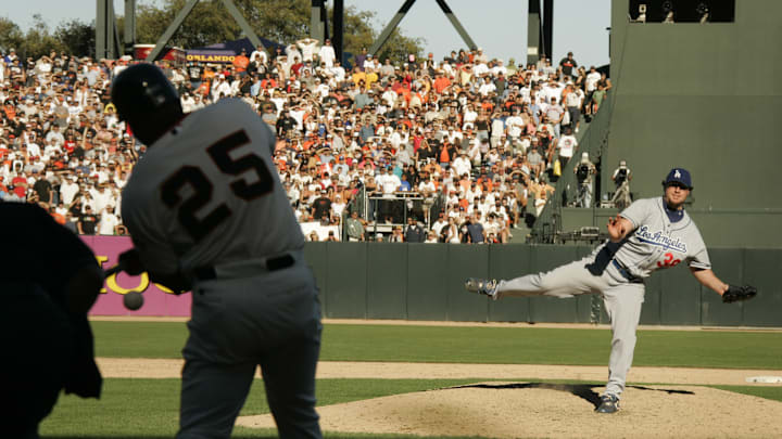 Los Angeles Dodgers vs San Francisco Giants - September 26, 2004