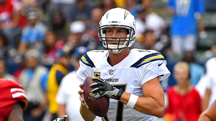 Los Angeles Chargers quarterback Philip Rivers
