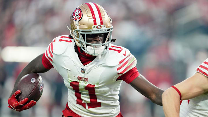 San Francisco 49ers wide receiver Brandon Aiyuk