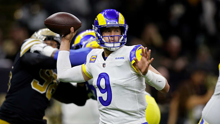 Los Angeles Rams quarterback Matthew Stafford (9)