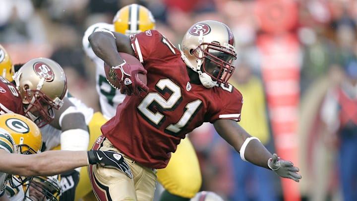 San Francisco 49ers running back Frank Gore (21)
