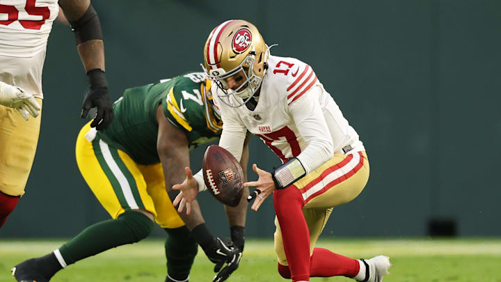 San Francisco 49ers quarterback Brandon Allen (17)