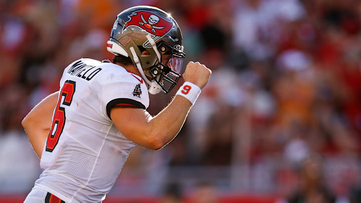 Tampa Bay Buccaneers quarterback Baker Mayfield (6)