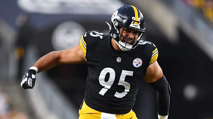 Chris Wormley with the Pittsburgh Steelers Chris Wormley with the Pittsburgh Steelers
