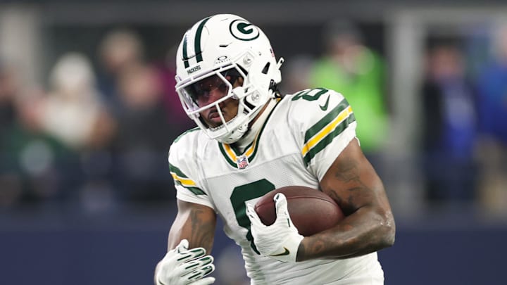 Green Bay Packers running back Josh Jacobs
