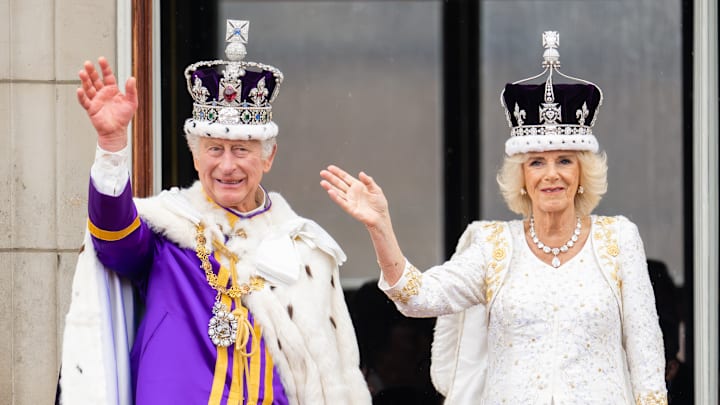 Their Majesties King Charles III And Queen Camilla - Coronation Day