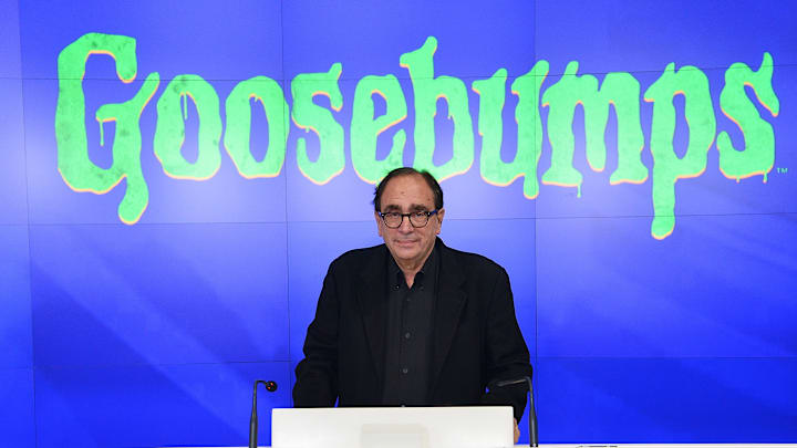 Scholastic Corporation Rings The NASDAQ Opening Bell In Celebration Of Halloween And "Goosebumps"
