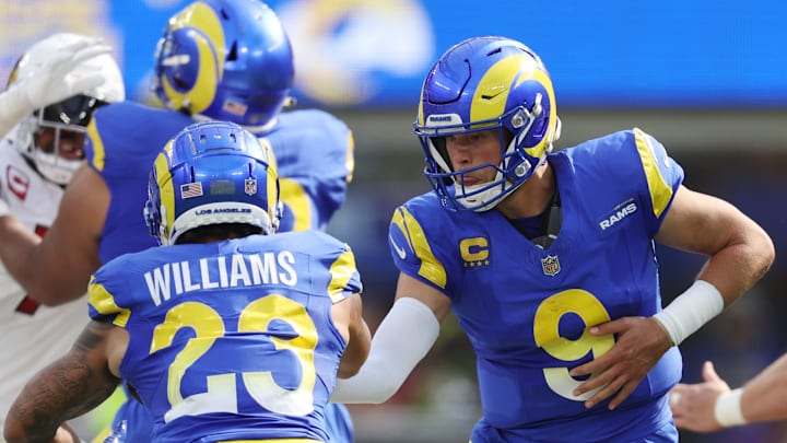 LA Rams Matthew Stafford, Kyren Williams