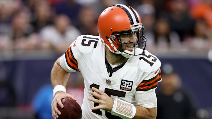 Joe Flacco AFC Wild Card Playoffs - Cleveland Browns v Houston Texans