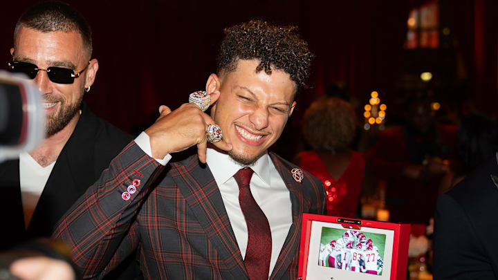Kansas City Chiefs Super Bowl LVII Ring Ceremony - Red Carpet