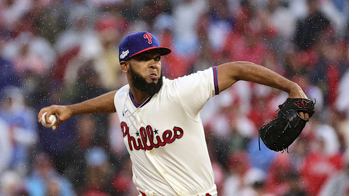 Seranthony Domínguez of the Philadelphia Phillies