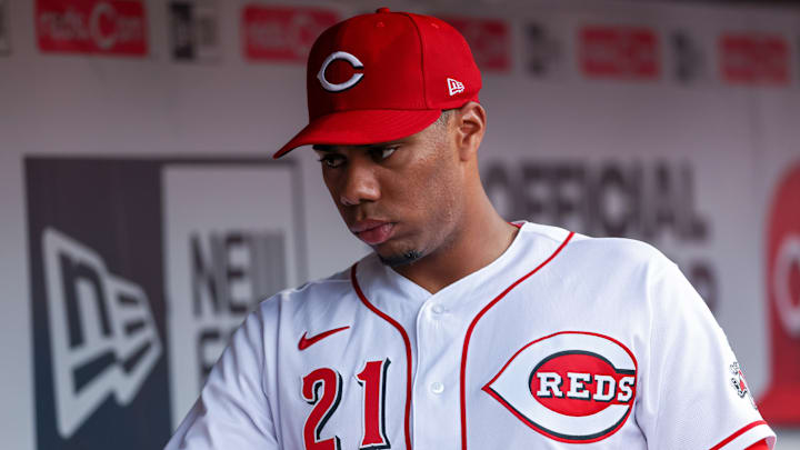 Cincinnati Reds pitcher Hunter Greene.
